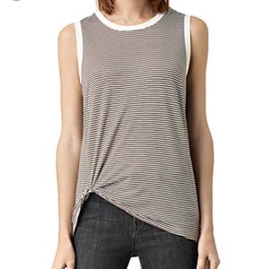 Allsaints Mellon striped tank
